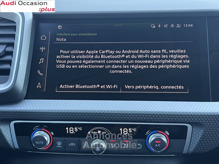 Audi A1 Sportback 30 TFSI 116 ch S tronic 7 Design - 13