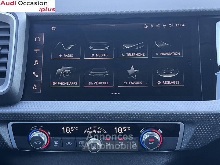 Audi A1 Sportback 30 TFSI 116 ch S tronic 7 Design - 14