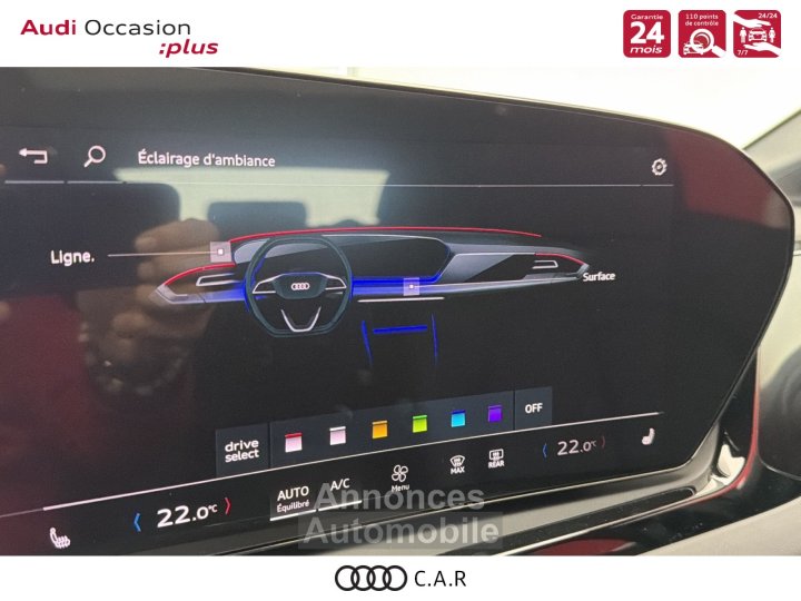 Audi A5 AVANT Avant e-hybrid 299 ch S tronic 7 Quattro S line - 25