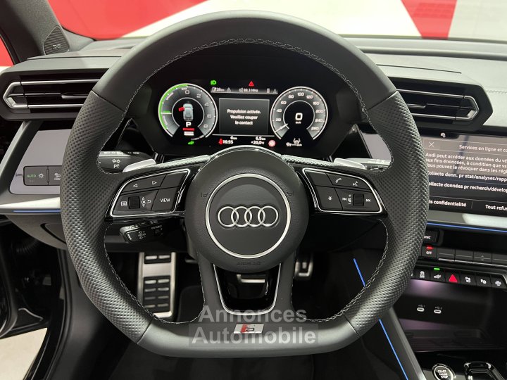 Audi A3 Sportback TFSI e Hybride rechargeable 204 S tronic 6 S line - 23