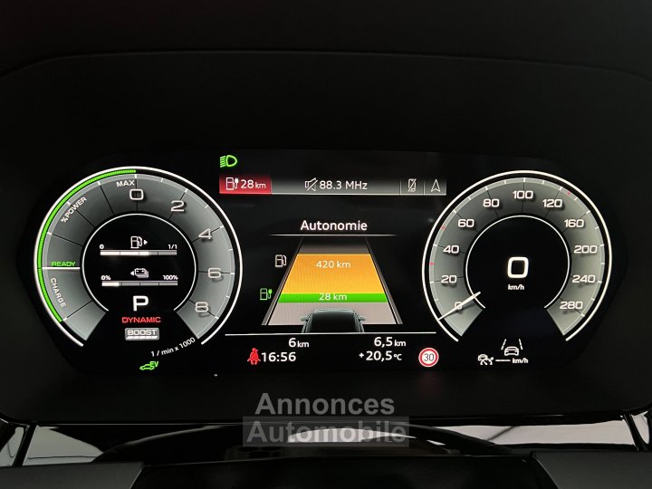 Audi A3 Sportback TFSI e Hybride rechargeable 204 S tronic 6 S line - 28