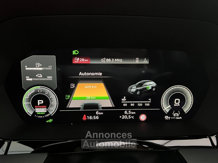 Audi A3 Sportback TFSI e Hybride rechargeable 204 S tronic 6 S line - 29