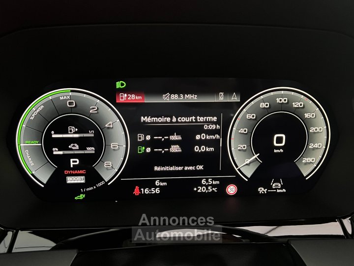 Audi A3 Sportback TFSI e Hybride rechargeable 204 S tronic 6 S line - 32