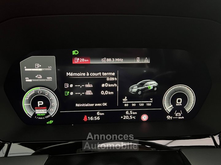 Audi A3 Sportback TFSI e Hybride rechargeable 204 S tronic 6 S line - 33