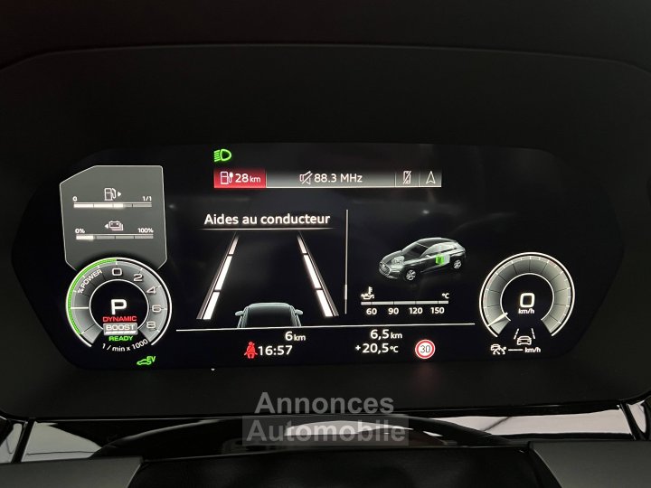 Audi A3 Sportback TFSI e Hybride rechargeable 204 S tronic 6 S line - 37