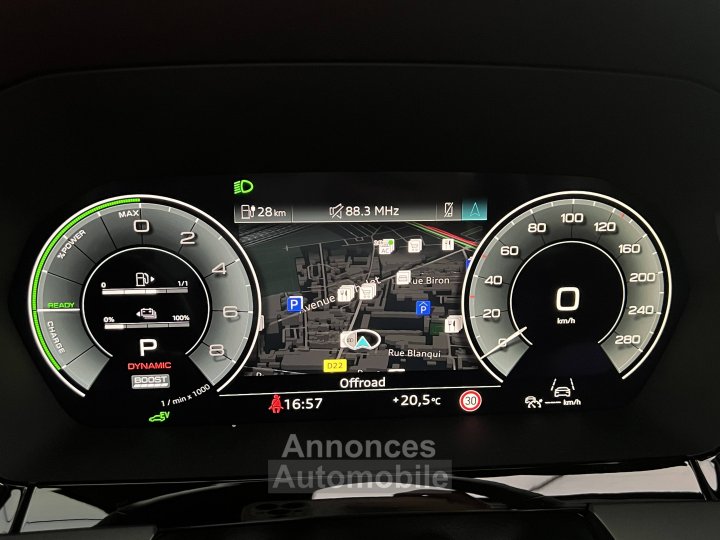 Audi A3 Sportback TFSI e Hybride rechargeable 204 S tronic 6 S line - 44