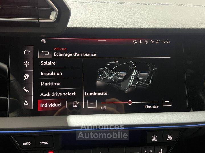 Audi A3 Sportback TFSI e Hybride rechargeable 204 S tronic 6 S line - 57