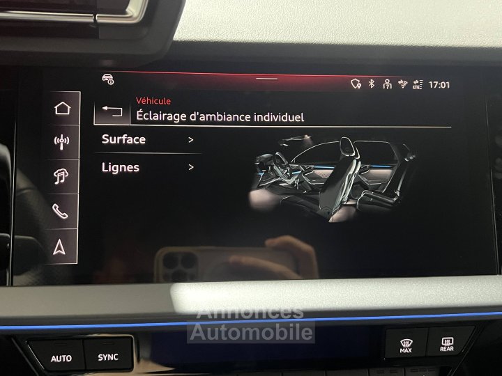 Audi A3 Sportback TFSI e Hybride rechargeable 204 S tronic 6 S line - 58