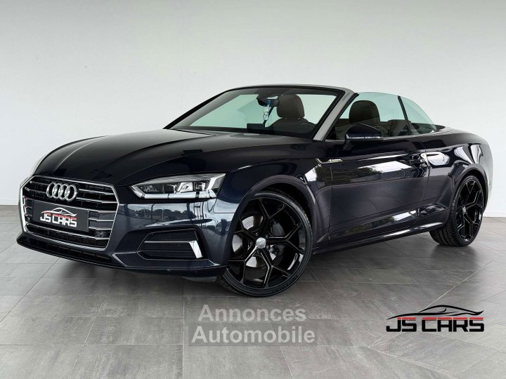 Audi A5 CABRIOLET 20TDi SPORT-GPS-CUIR-PDC-ATTELAGE - 1