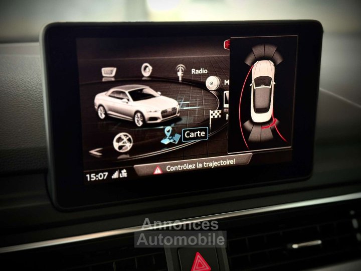 Audi A5 CABRIOLET 20TDi SPORT-GPS-CUIR-PDC-ATTELAGE - 21