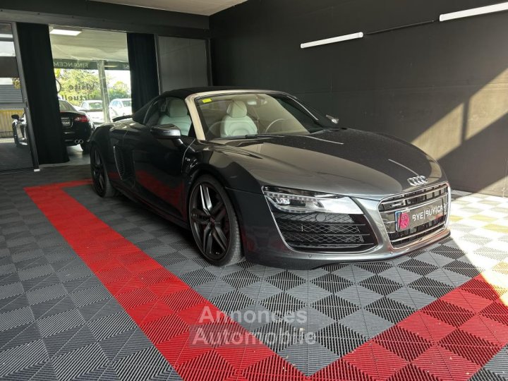 Audi R8 Spyder Quattro 52 V10 FSI BV S-tronic 525 ch Garantie 12 mois - 3