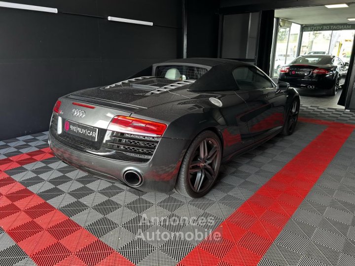 Audi R8 Spyder Quattro 52 V10 FSI BV S-tronic 525 ch Garantie 12 mois - 5