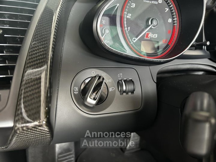 Audi R8 Spyder Quattro 52 V10 FSI BV S-tronic 525 ch Garantie 12 mois - 21