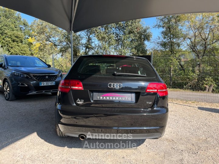 Audi A3 Sportback 16 TDI 105 FAP Ambition Luxe / Distribution a jour - 6