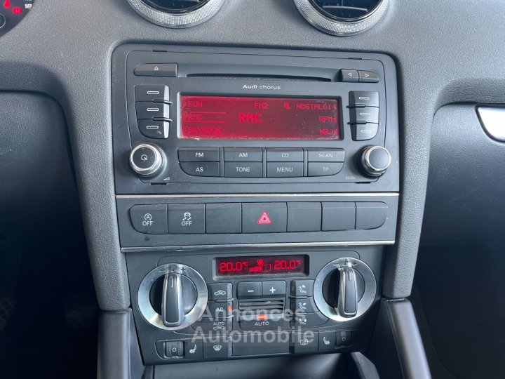 Audi A3 Sportback 16 TDI 105 FAP Ambition Luxe / Distribution a jour - 38
