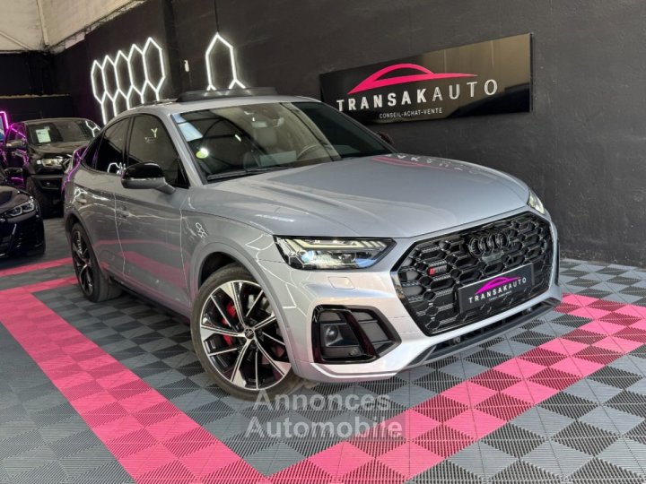 Audi SQ5 SPORTBACK 30 V6 TDI 341 ch Tiptronic 8 Quattro ~ Pack carbone ~ Bang olufsen ~ Caméra 360º ~ Hayon éléctrique ~ - 1