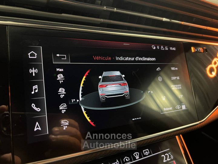Audi RS Q8 40 V8 BiTFSI 600ch quattro Tiptronic 8 - 19