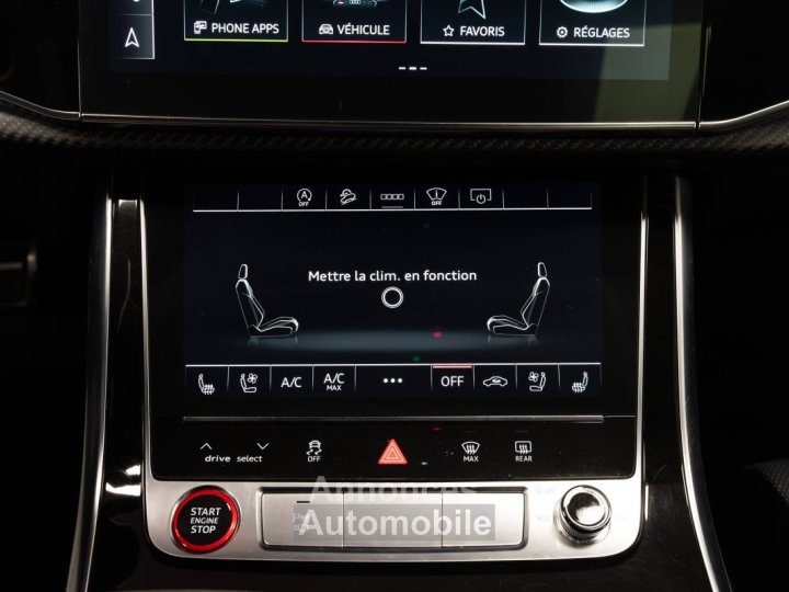 Audi RS Q8 40 V8 BiTFSI 600ch quattro Tiptronic 8 - 18