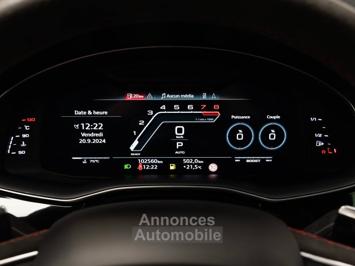 Audi RS Q8 40 V8 BiTFSI 600ch quattro Tiptronic 8 - 41