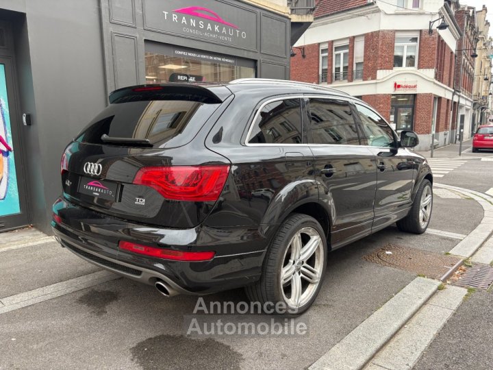 Audi Q7 42 V8 TDI 340 Quattro S Line Tiptronic A / TOIT OUVRANT / 7 PLACES - 5