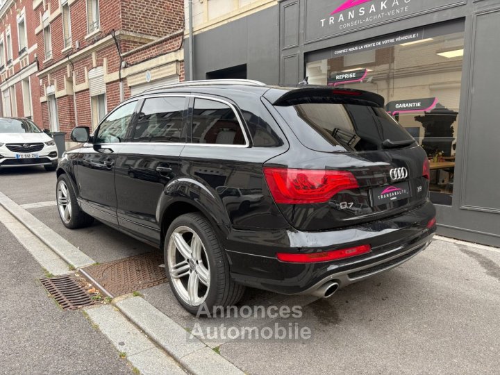 Audi Q7 42 V8 TDI 340 Quattro S Line Tiptronic A / TOIT OUVRANT / 7 PLACES - 7