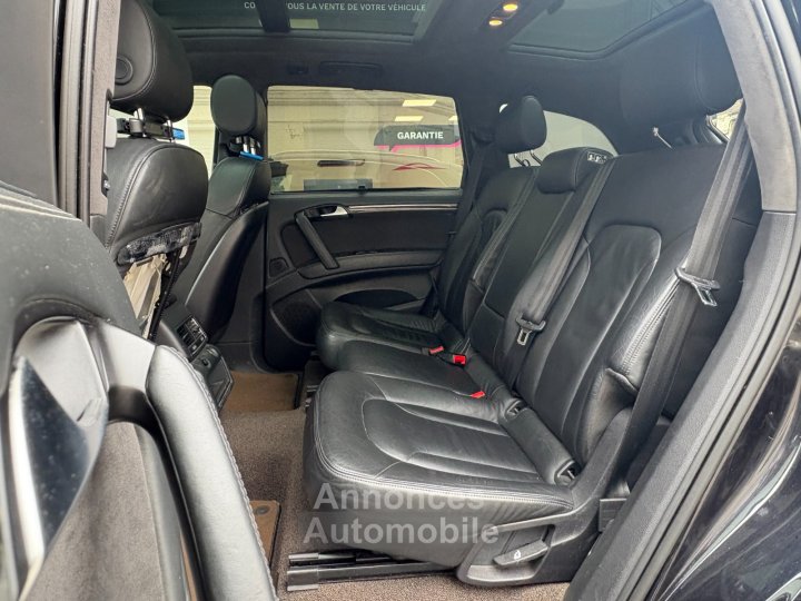 Audi Q7 42 V8 TDI 340 Quattro S Line Tiptronic A / TOIT OUVRANT / 7 PLACES - 38