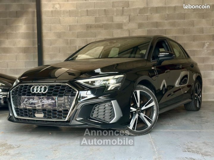 Audi A3 40 TFSIE FINITION SLINE CAMERA DE RECUL GARANTIE 12 MOIS - 1