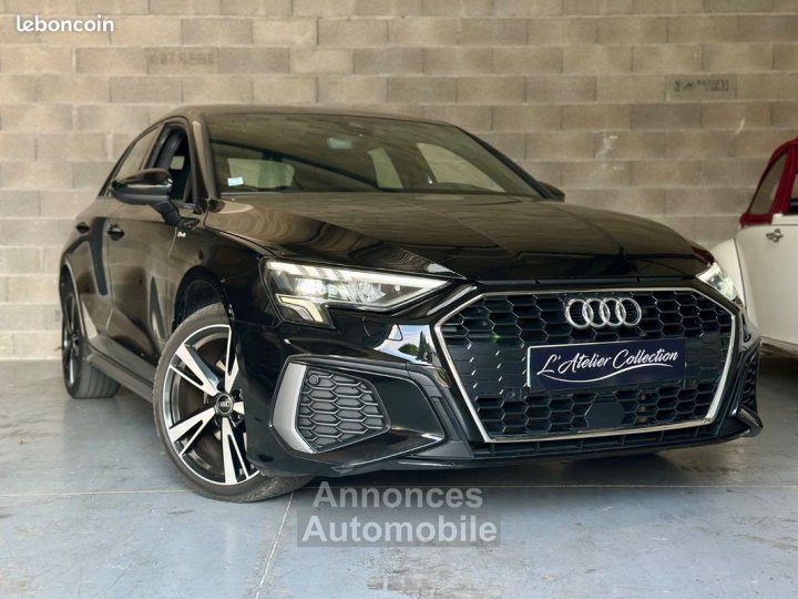 Audi A3 40 TFSIE FINITION SLINE CAMERA DE RECUL GARANTIE 12 MOIS - 3