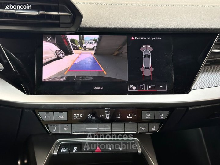 Audi A3 40 TFSIE FINITION SLINE CAMERA DE RECUL GARANTIE 12 MOIS - 10