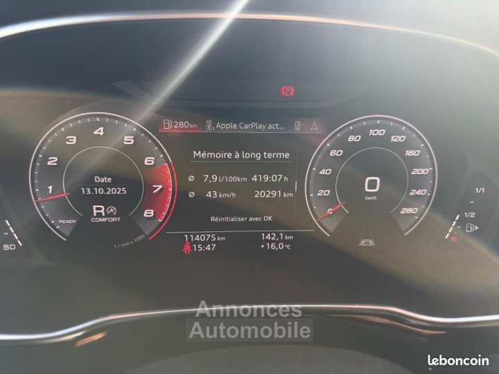 Audi Q3 15 35 TFSI 150 ch S-LINE DESIGN BVA VIRTUAL CARPLAY CAMERA - 30