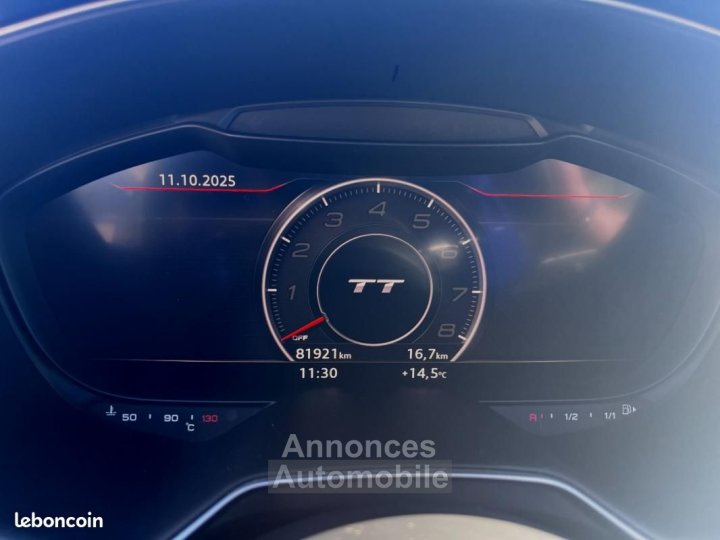 Audi TT COUPE 20 45 TFSI 245 S-LINE QUATTRO S-TRONIC BVA - 10