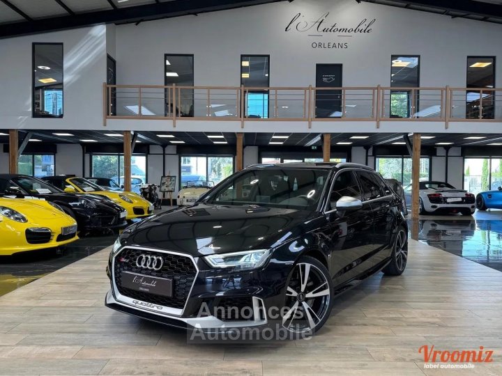 Audi RS3 25 DAZA QUATTRO S-TRONIC 400CH TO/ CUIR NAPPA/VIRTUAL/ ENTRETIEN FULL - 1