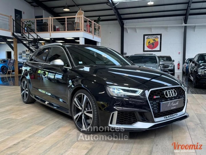 Audi RS3 25 DAZA QUATTRO S-TRONIC 400CH TO/ CUIR NAPPA/VIRTUAL/ ENTRETIEN FULL - 3