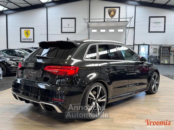 Audi RS3 25 DAZA QUATTRO S-TRONIC 400CH TO/ CUIR NAPPA/VIRTUAL/ ENTRETIEN FULL - 5