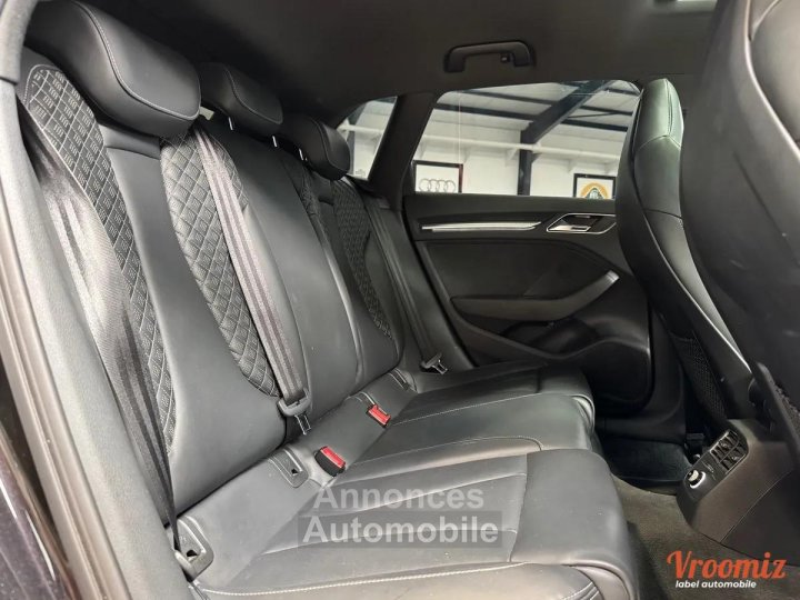 Audi RS3 25 DAZA QUATTRO S-TRONIC 400CH TO/ CUIR NAPPA/VIRTUAL/ ENTRETIEN FULL - 11