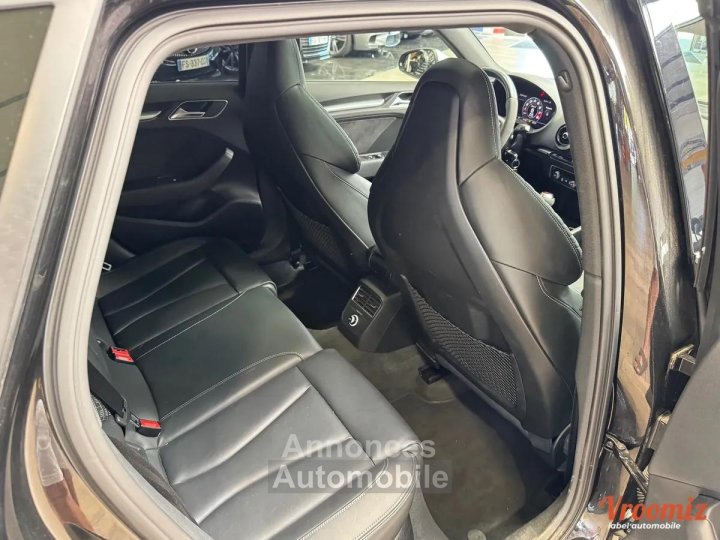 Audi RS3 25 DAZA QUATTRO S-TRONIC 400CH TO/ CUIR NAPPA/VIRTUAL/ ENTRETIEN FULL - 13