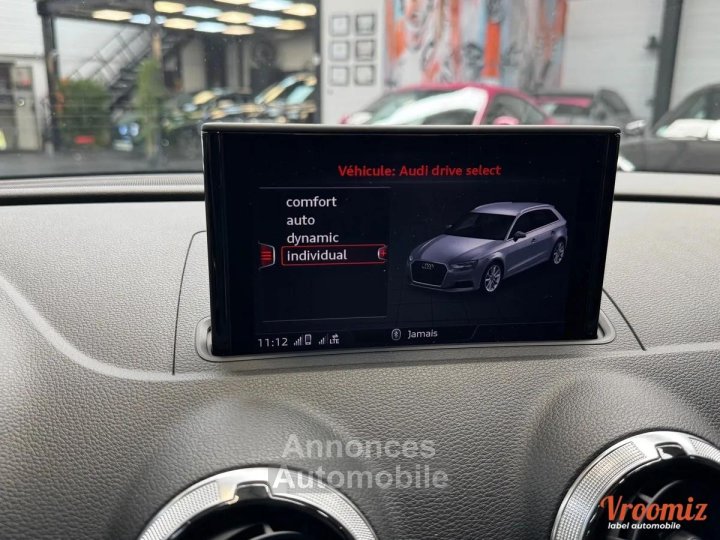 Audi RS3 25 DAZA QUATTRO S-TRONIC 400CH TO/ CUIR NAPPA/VIRTUAL/ ENTRETIEN FULL - 17
