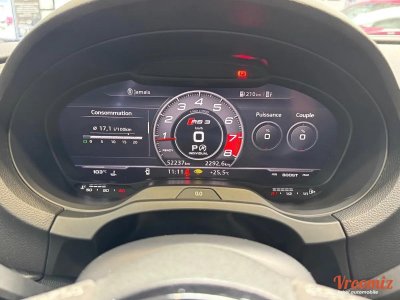 Audi RS3 25 DAZA QUATTRO S-TRONIC 400CH TO/ CUIR NAPPA/VIRTUAL/ ENTRETIEN FULL   - 21