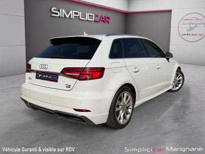 Audi A3 Sportback 14 TFSI COD 150 S tronic 7 S Line bang olufsen siège chauffant démarrage sans clé régulateur de vitesse garantie 12 mois   - 3