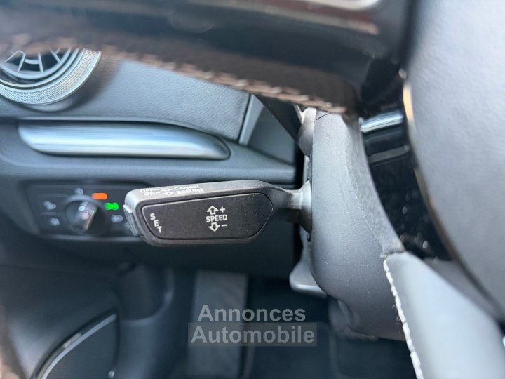 Audi A3 Sportback 14 TFSI COD 150 S tronic 7 S Line bang olufsen siège chauffant démarrage sans clé régulateur de vitesse garantie 12 mois - 18
