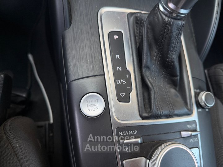 Audi A3 Sportback 14 TFSI COD 150 S tronic 7 S Line bang olufsen siège chauffant démarrage sans clé régulateur de vitesse garantie 12 mois - 19