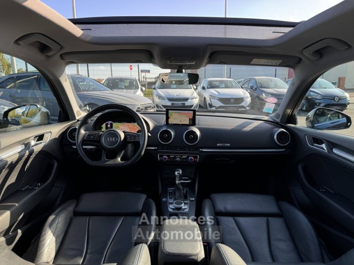Audi A3 20 TFSI 190 VIRTUAL GPS CARPLAY TOIT PANO BVA - 2