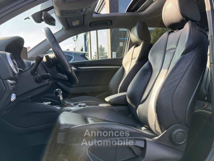 Audi A3 20 TFSI 190 VIRTUAL GPS CARPLAY TOIT PANO BVA - 15