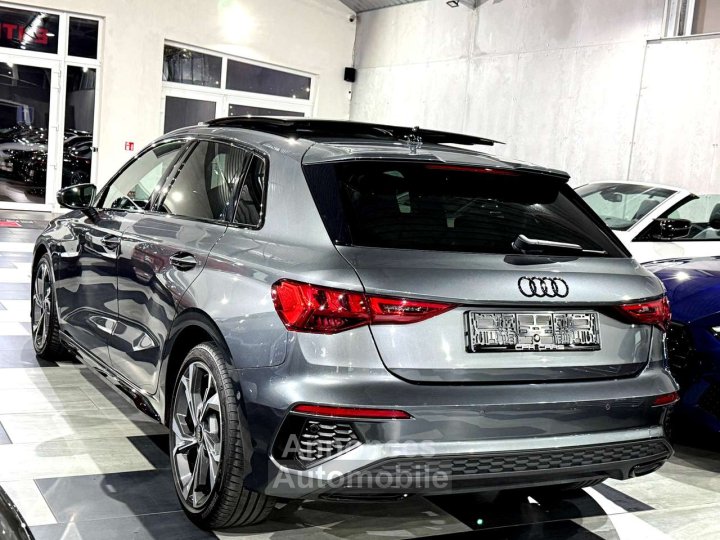 Audi A3 Sportback 30 TDi S Line Shadow Look 1e Main Neuf - 4