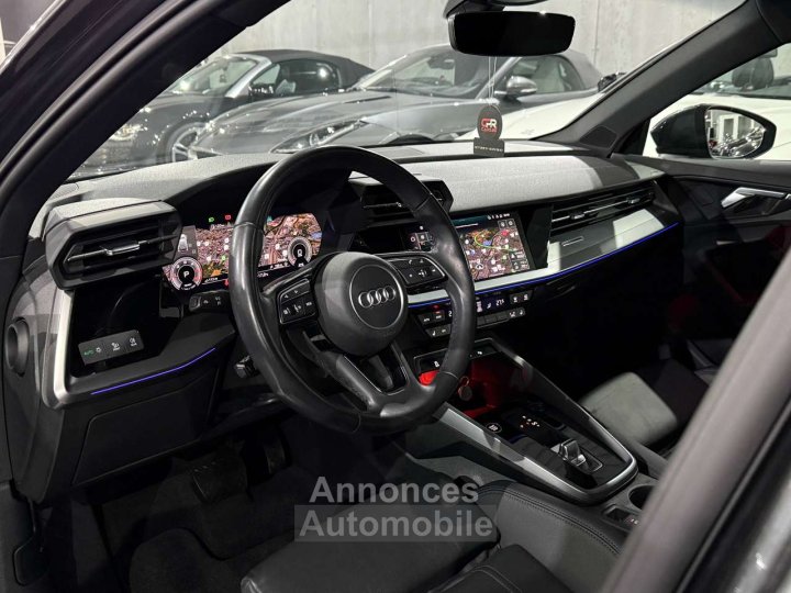 Audi A3 Sportback 30 TDi S Line Shadow Look 1e Main Neuf - 9