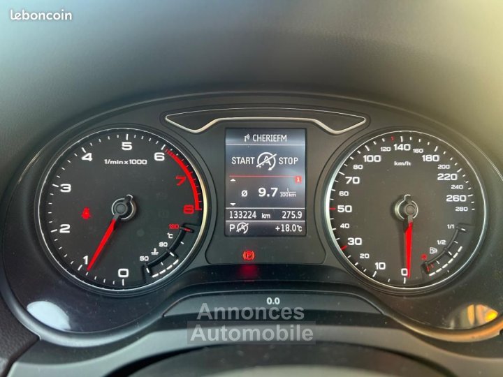 Audi A3 CABRIOLET 18 TFSI 180CH AMBITION LUXE S-TRONIC - 19