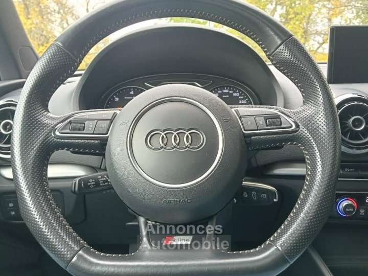 Audi A3 III 20 TDI 150ch S line tronic & Kit distribution neuf Garantie 12 Mois - 9