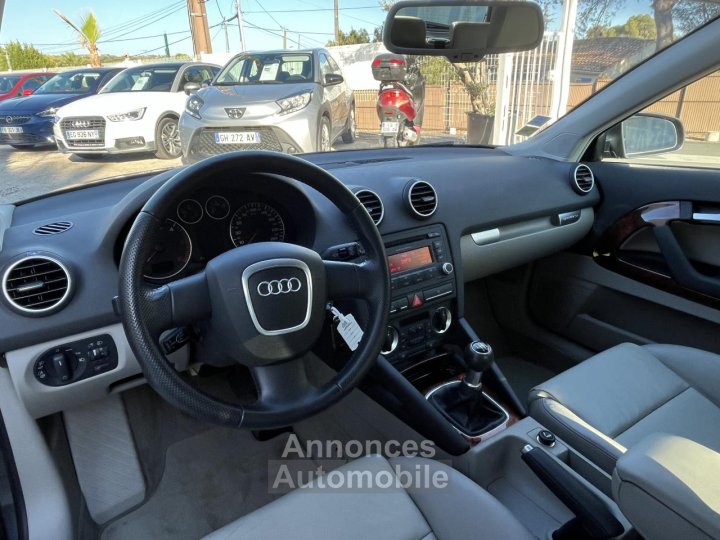 Audi A3 Quattro 20 TDI - 140 8P 2005 COUPE Ambition Luxe PHASE 1 - 8