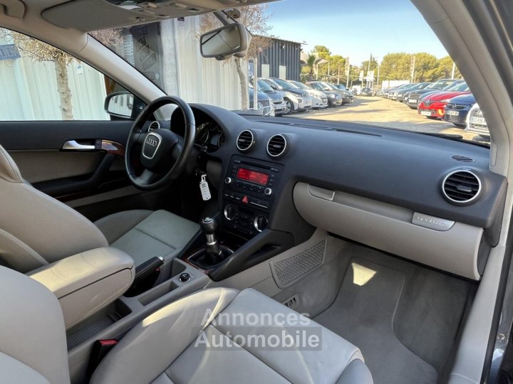 Audi A3 Quattro 20 TDI - 140 8P 2005 COUPE Ambition Luxe PHASE 1 - 11