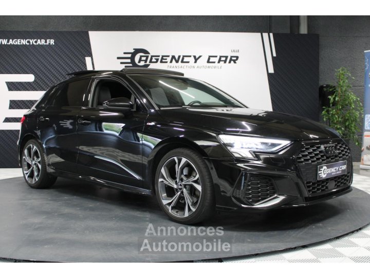 Audi A3 Sportback 15 35 TFSI 150 BV S-Tronic S line Parfait État - 2